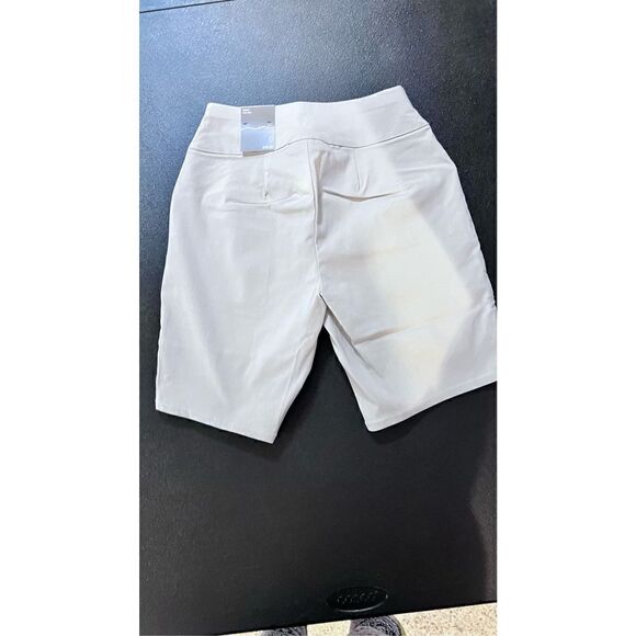 INC Women's Curvy Mid-Rise Pull-on Bermuda Shorts Toadstool Size 0 NWT P1-34 - Picture 8 of 11
